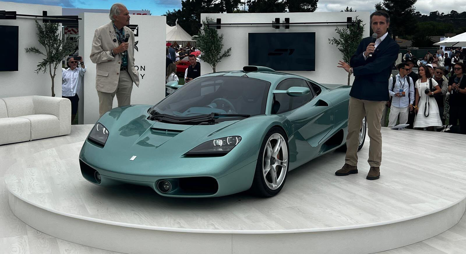 Gordon Murray Special Vehicles Reveals The New S1 Supercar at The Quail