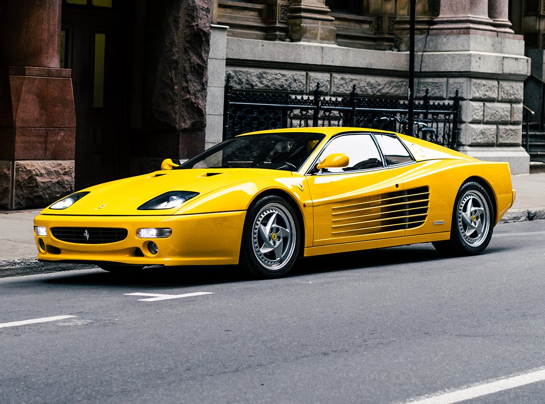 Rare 1-of-45 Giallo Modena 1994 Ferrari 512M For Sale – duPont