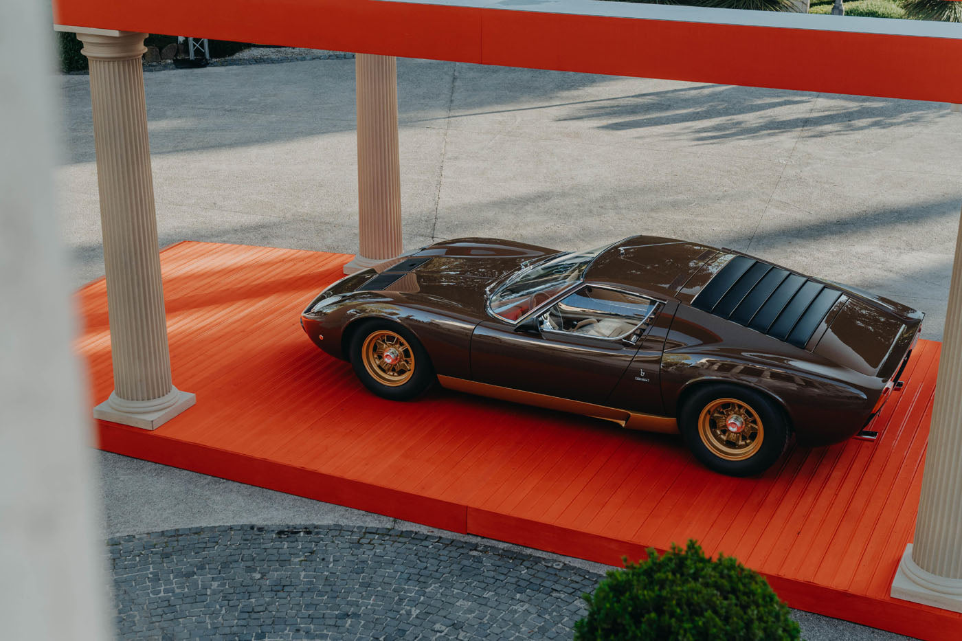 Lamborghini Polo Storico Reveals A New Miura Restoration At Anantara Concorso Roma