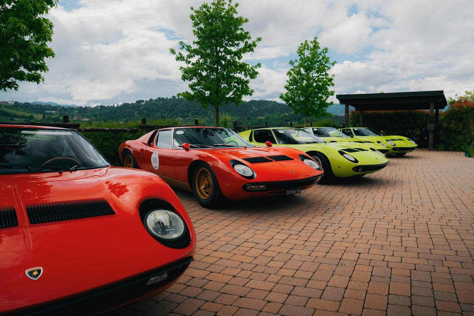 Lamborghini’s 60th Anniversary Miura Celebration Took Over Italy