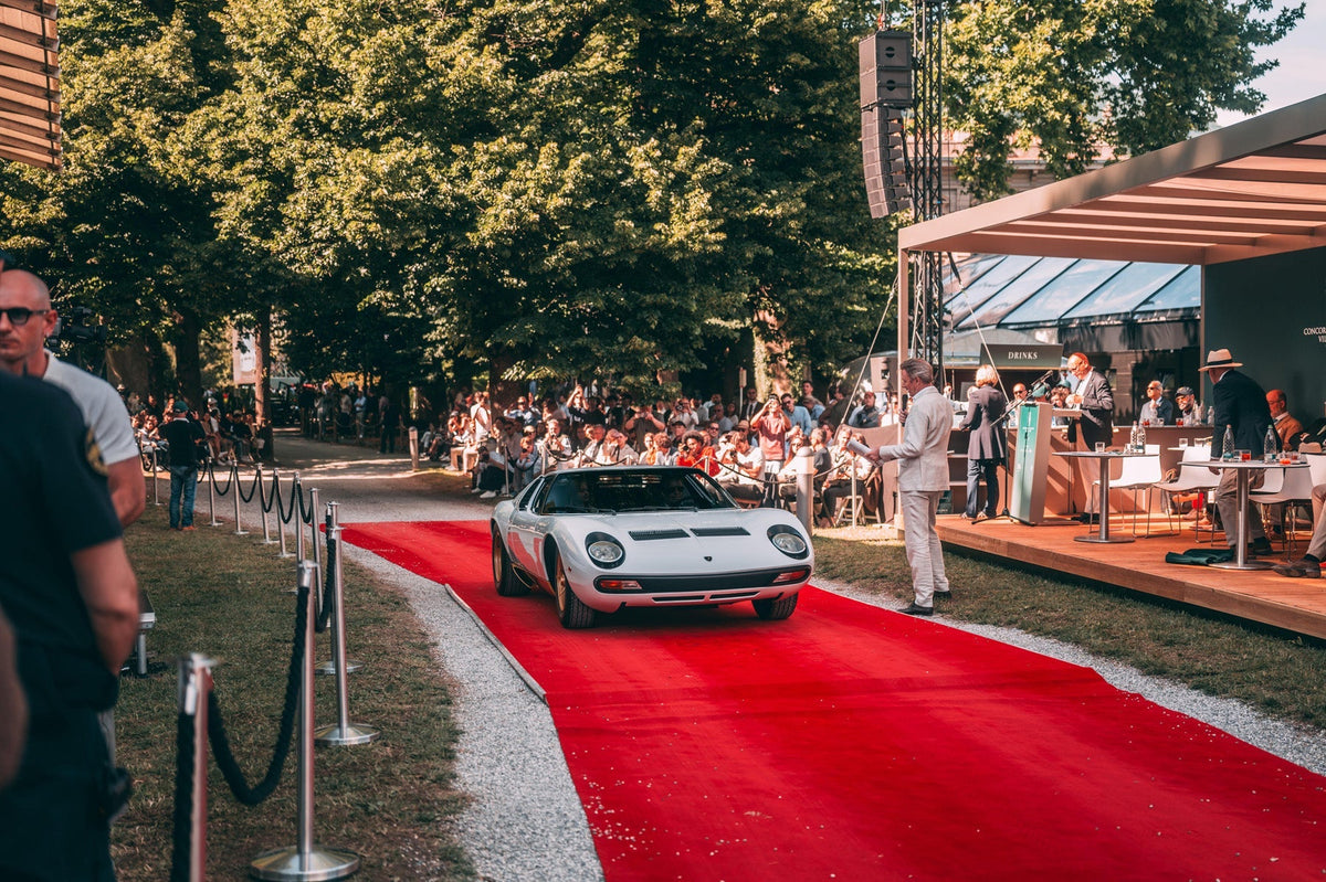 Lamborghini Miura P400 SV Awarded at Villa d’Este 2026