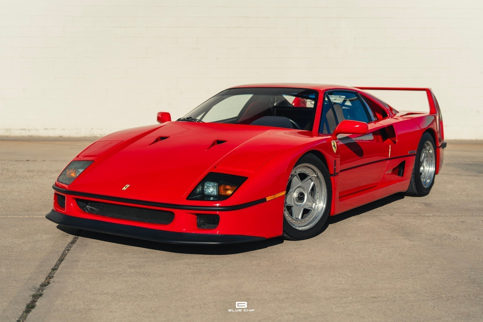8k-Mile 1990 Ferrari F40 For Sale at Blue Chip