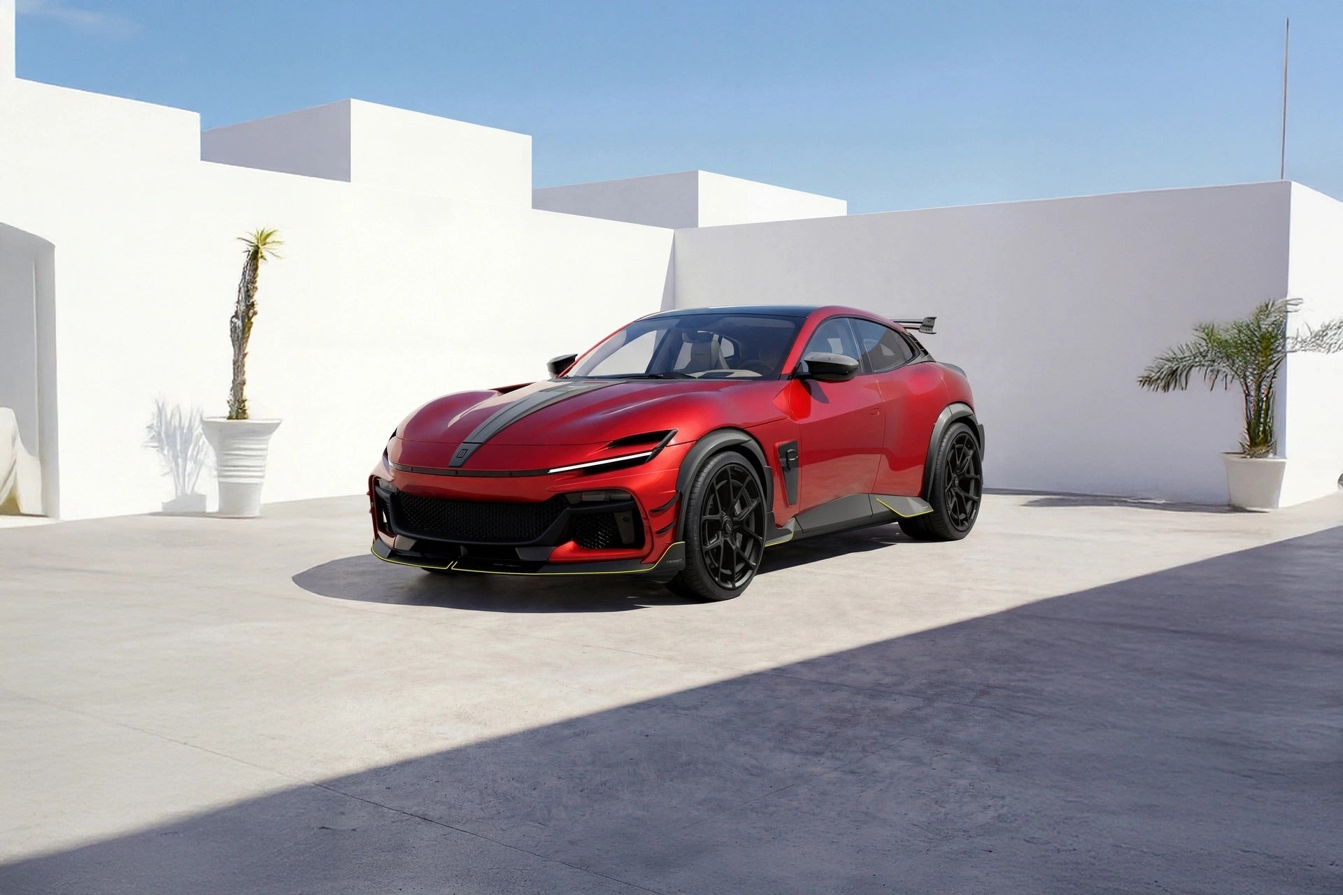 Mansory Unveils A New Soft Kit For The Ferrari Purosangue