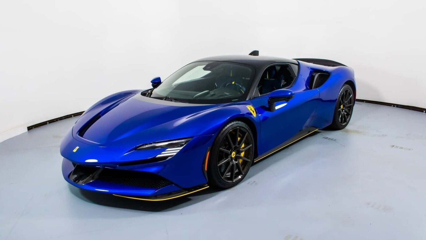 One-Off Blu Electrico Tailor Made Ferrari SF90 Stradale For Sale ...