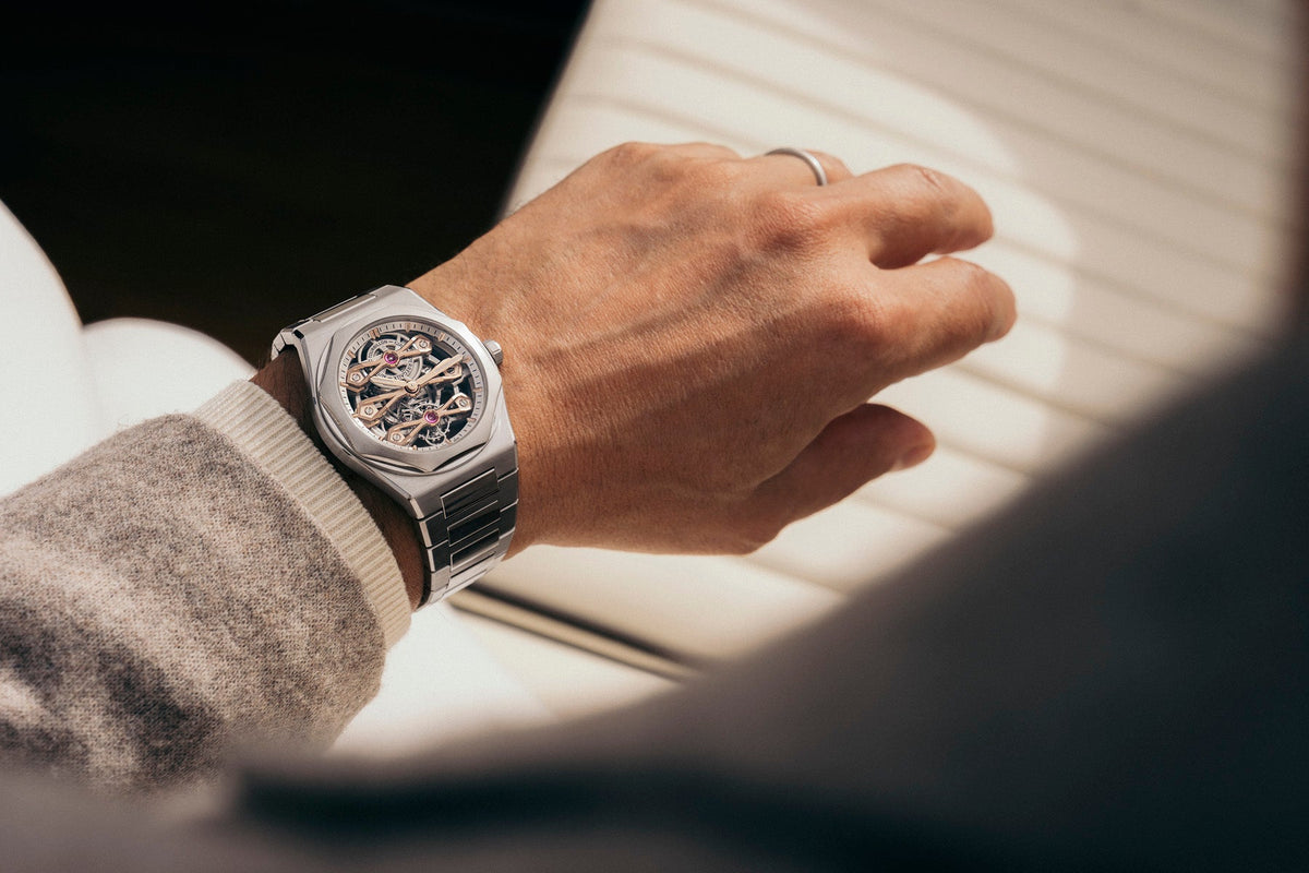 Girard-Perregaux Reveals Its $182,000 Laureato Fifty Three Gold Bridges