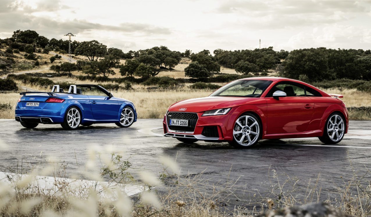 Audi TT RS Coupé und TT RS Roadster