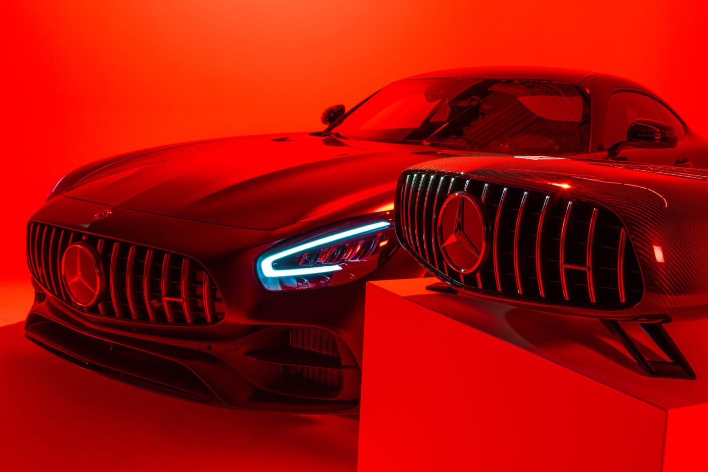 AMG GT e impianto audio a marchio AMG