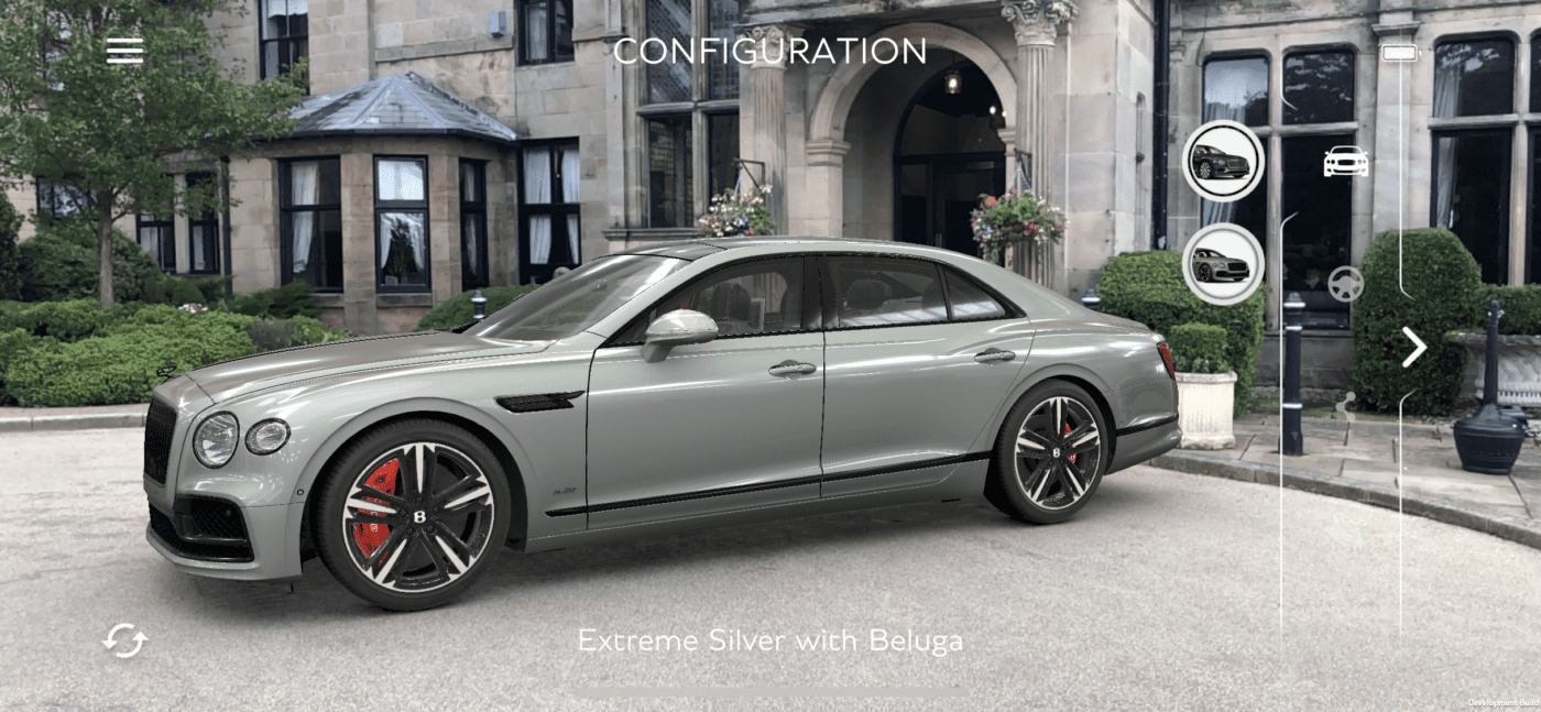 AR App Bentley 4