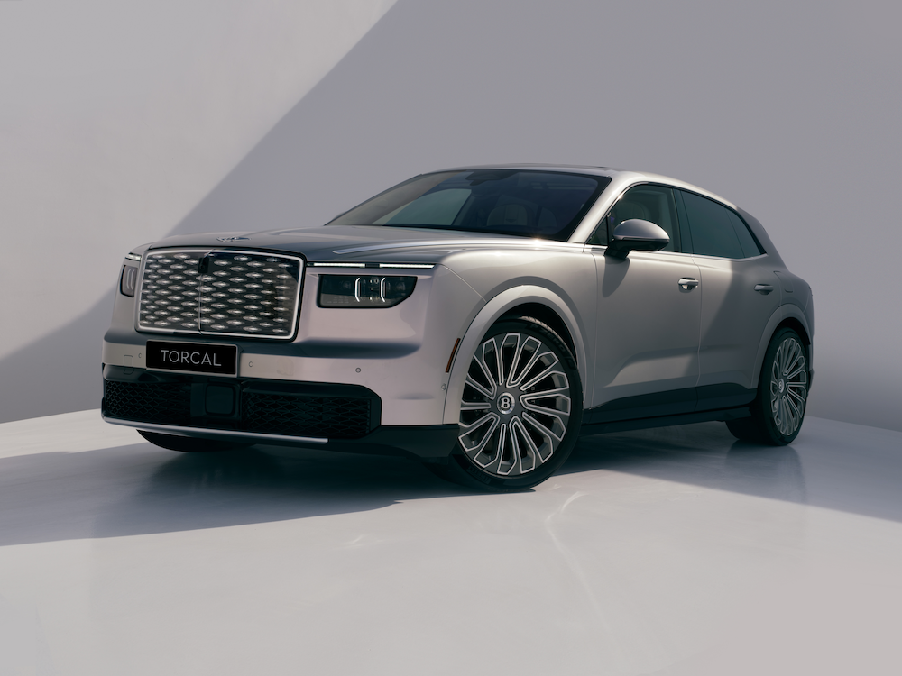Bentley Torcal Debuts as its First All-Electric Luxury SUV