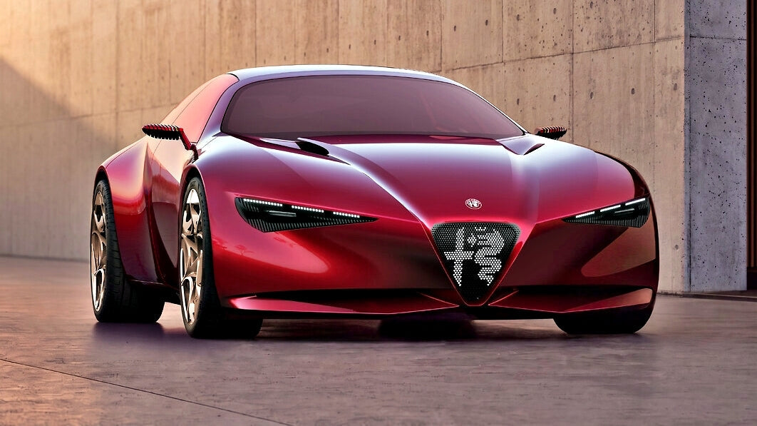 Alfa Romeo Cuorerosso Breaks Cover as a Stunning 2+2 Concept