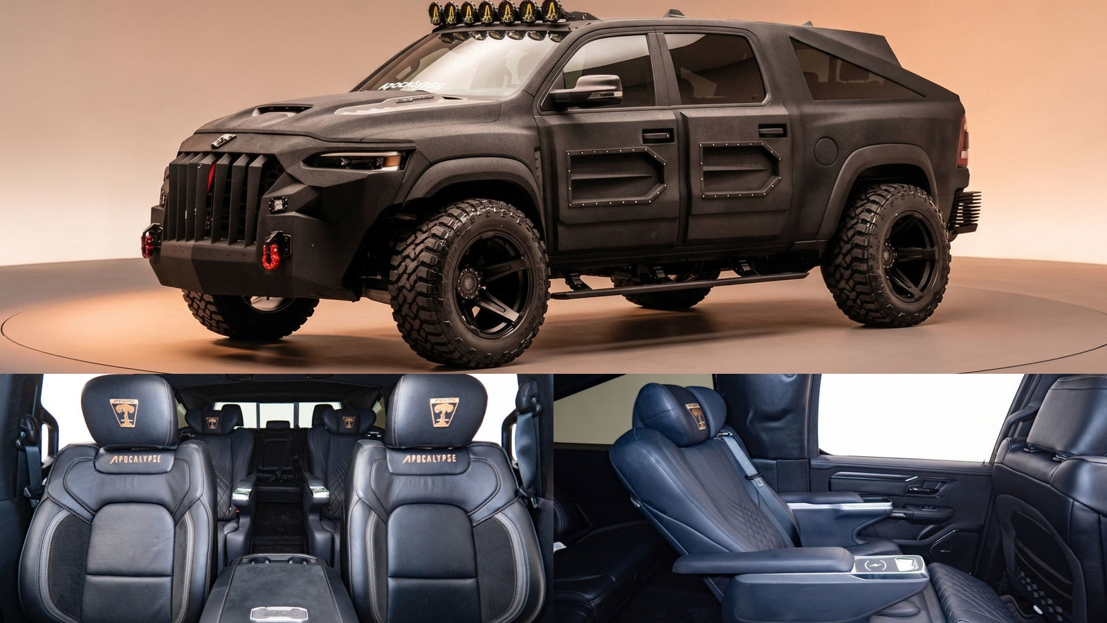 Meet The Apocalypse Overlord: 900 HP, Seven Seats and Lay-Flat Captain's Chairs
