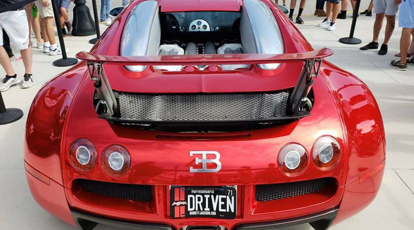 April Dupont Bugatti Rear