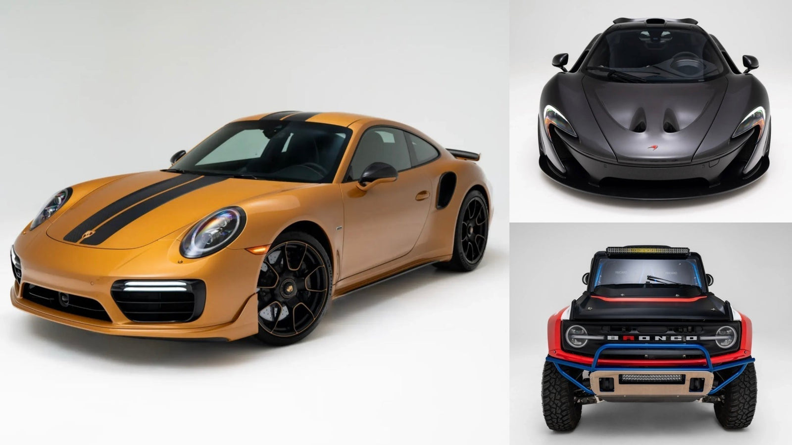 Exclusive Series 911 Turbo S Leads duPont REGISTRY Live Week as McLaren P1 and Supercar Ron Consignments Drive Next Wave