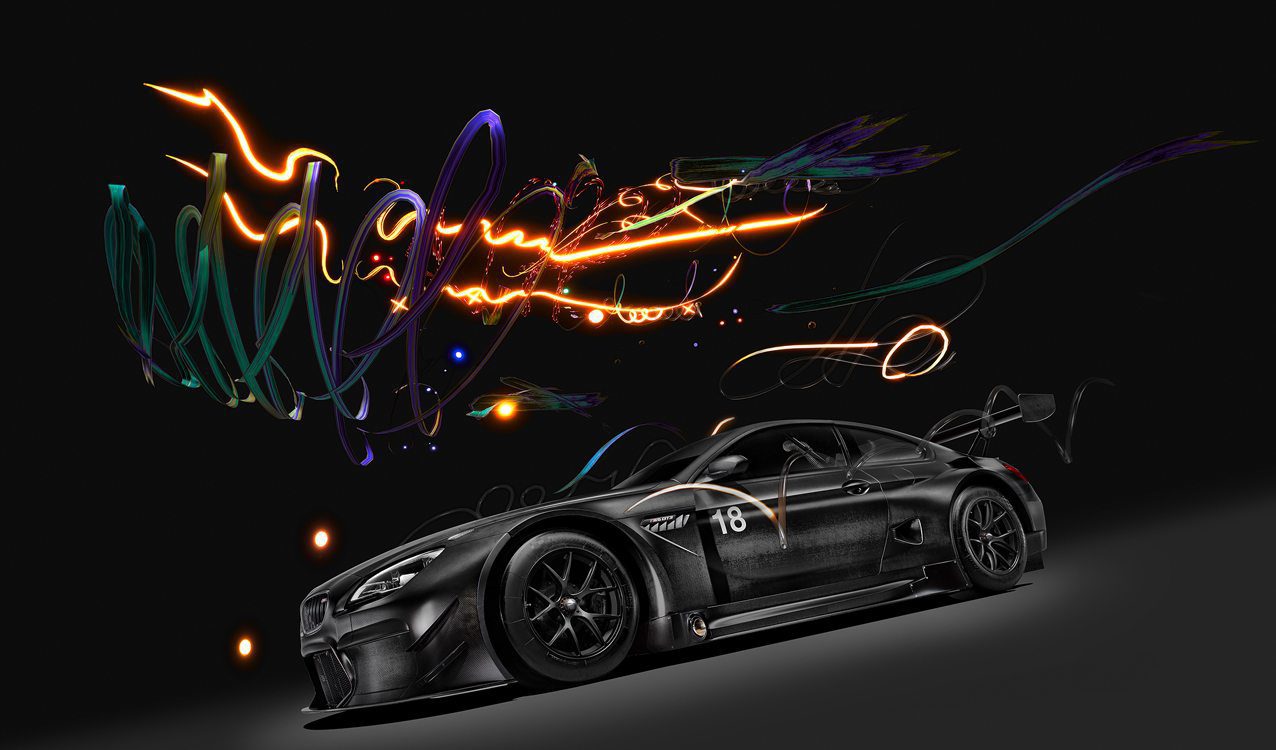 BMW M6 Art Car Feature