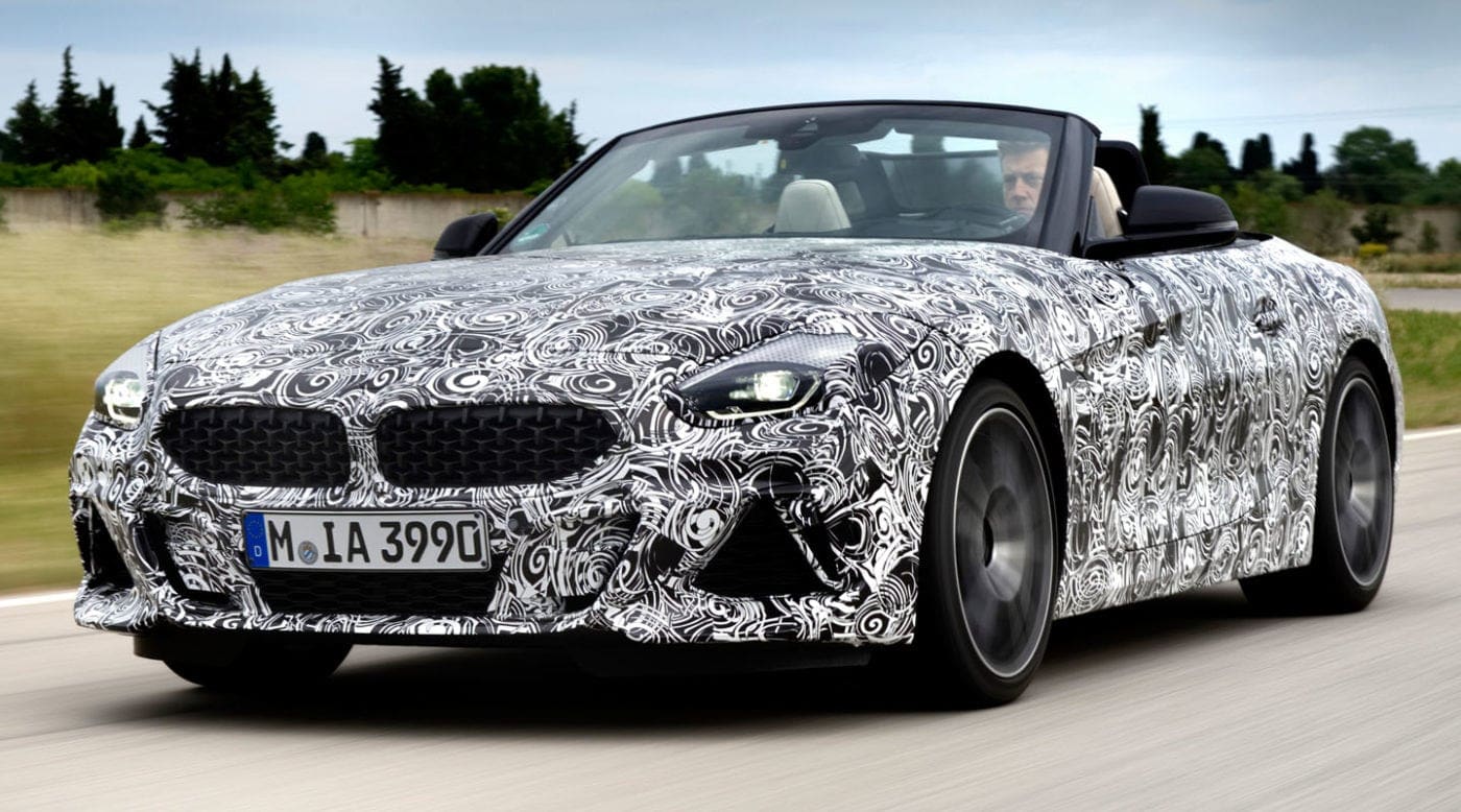 BMW Z4 Testing