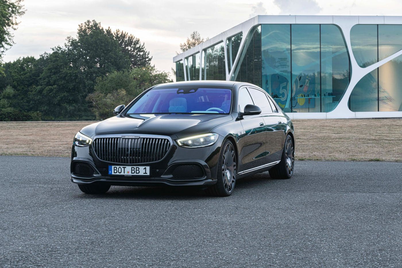 BRABUS 600 based on Maybach 580 Outdoor BadDrieburg 7