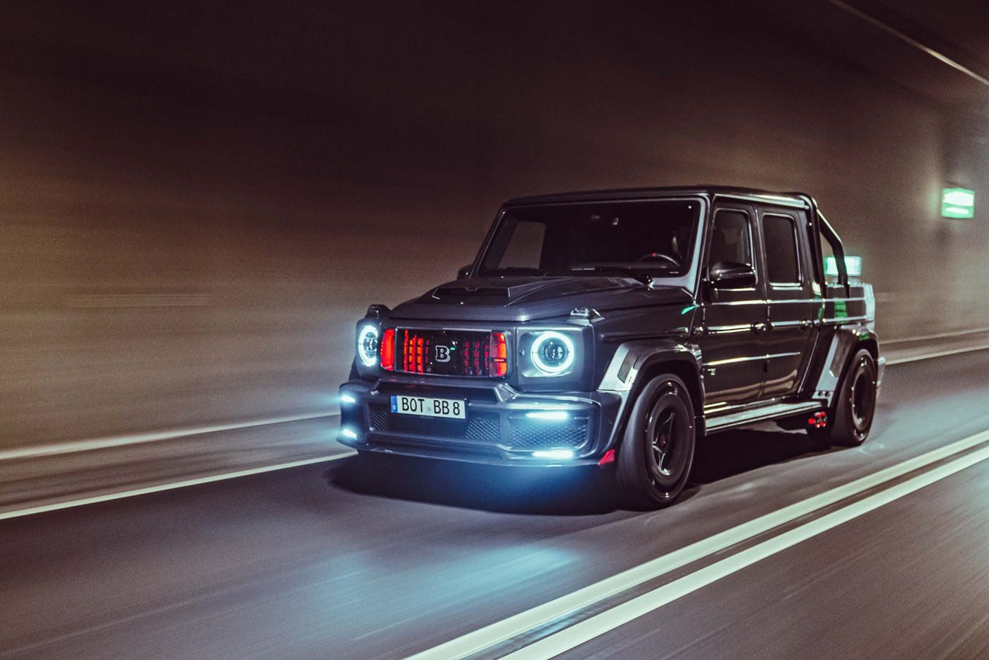 BRABUS P 900 Rocket Edition Mercedes AMG G63 Tunnel 9