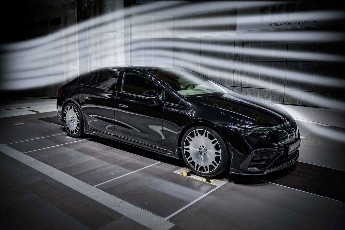 BRABUS for MB EQS 450 wind tunnel 1