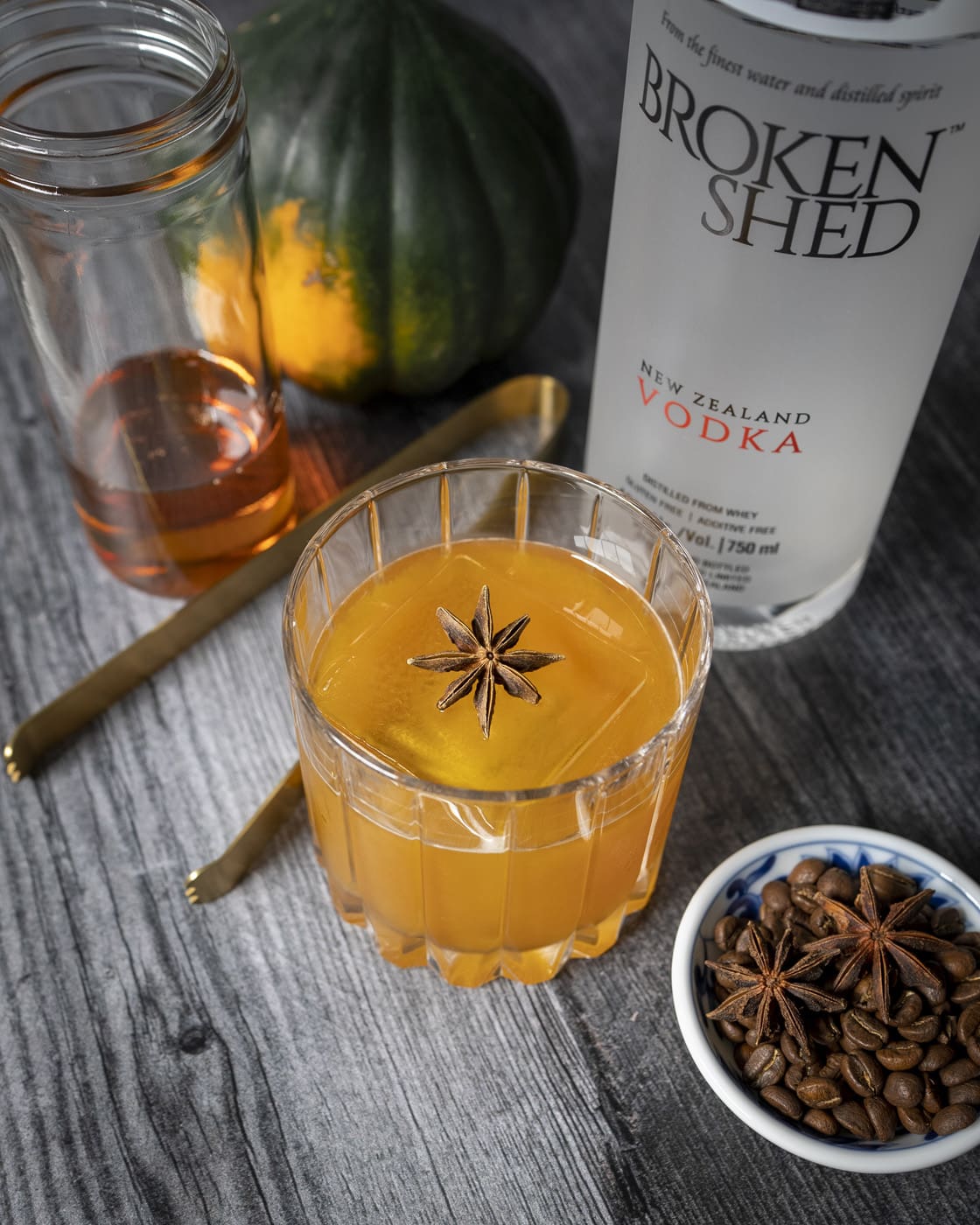 BSV pumpkin spice and everything on ice portrait