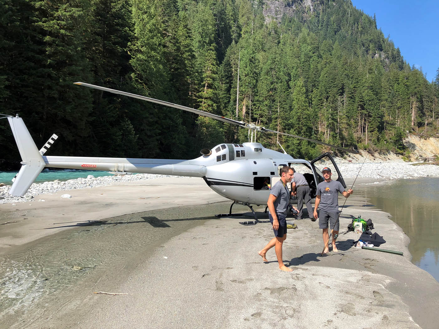 Bell 505 Heli Trouting