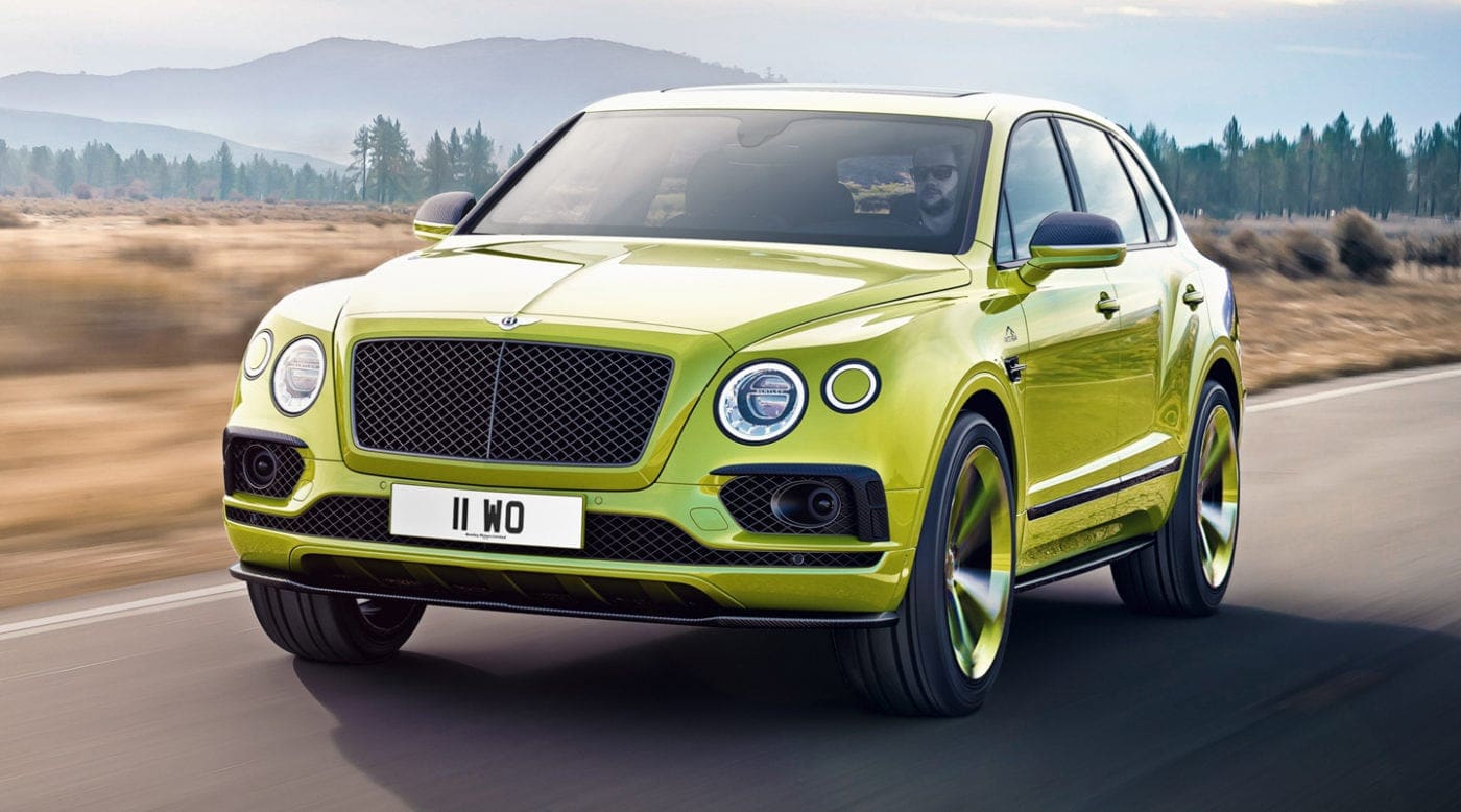 Bentayga Pikes Peak Feature