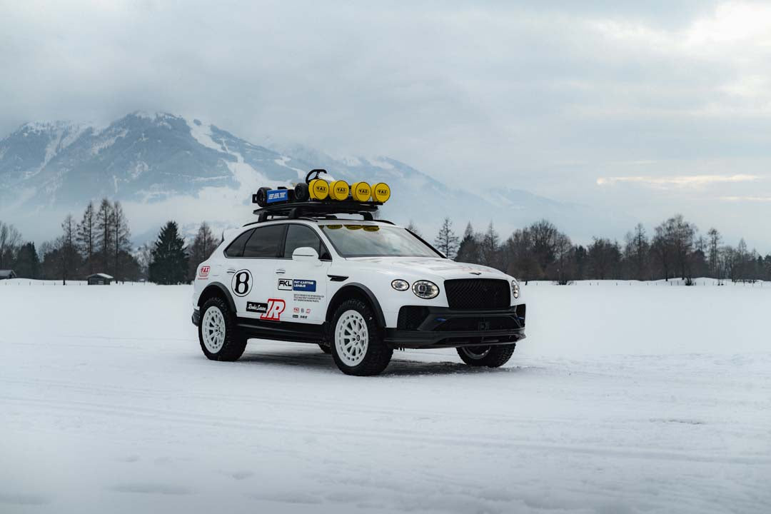 Bentley Reveals The  Bentayga X Concept At The FAT Ice Race