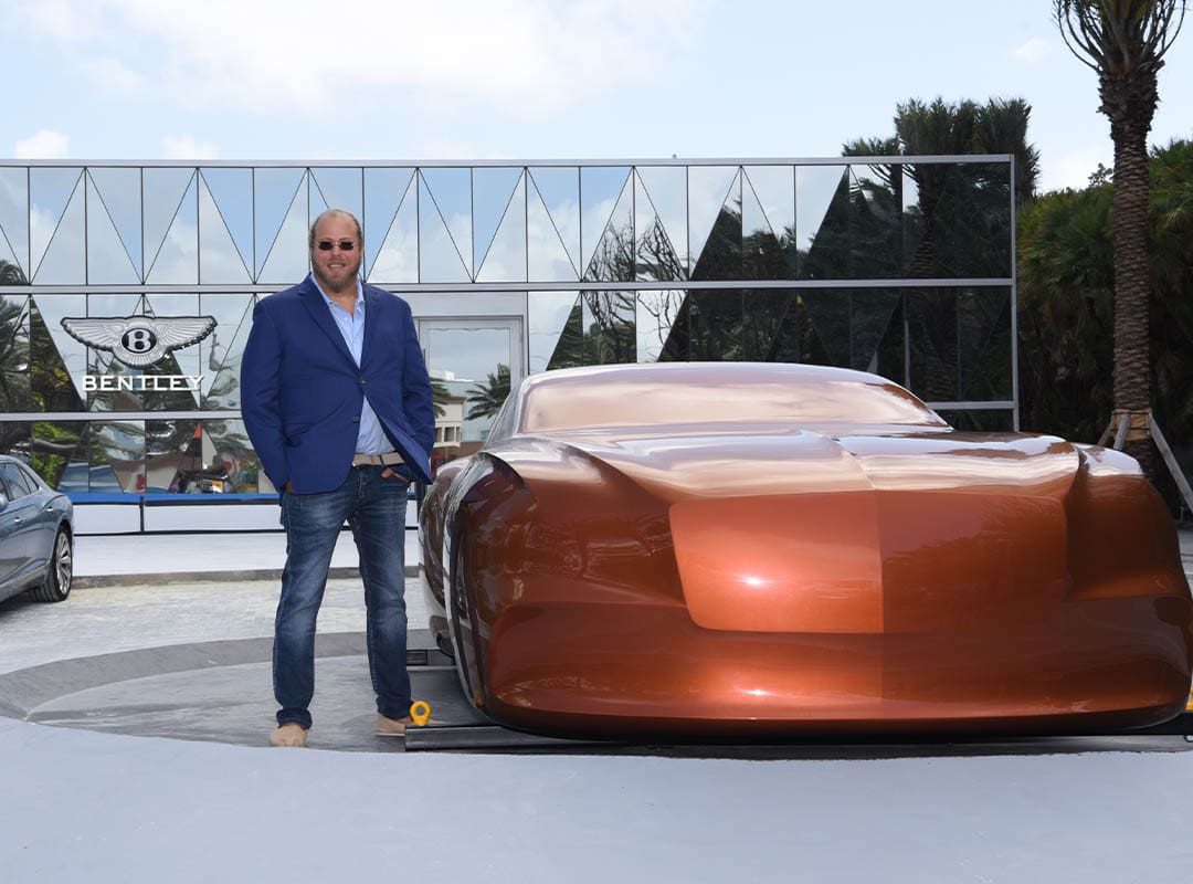 The New Bentley Speed Sculpture Unveiled At Bentley Residences