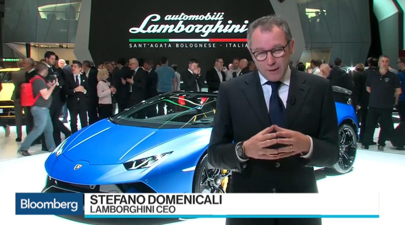 Bloomberg Lambo