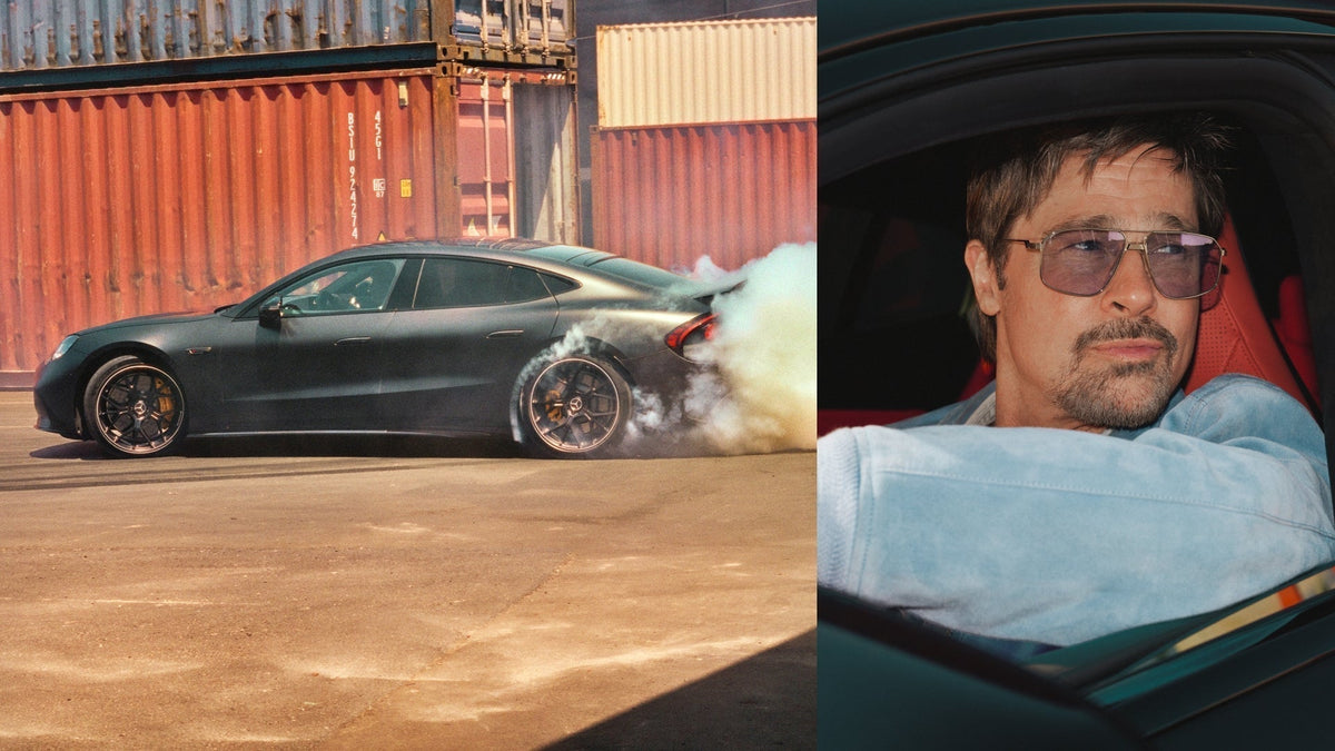 Brad Pitt and Mercedes-AMG Reunite for New Electric GT 4-Door Global Campaign