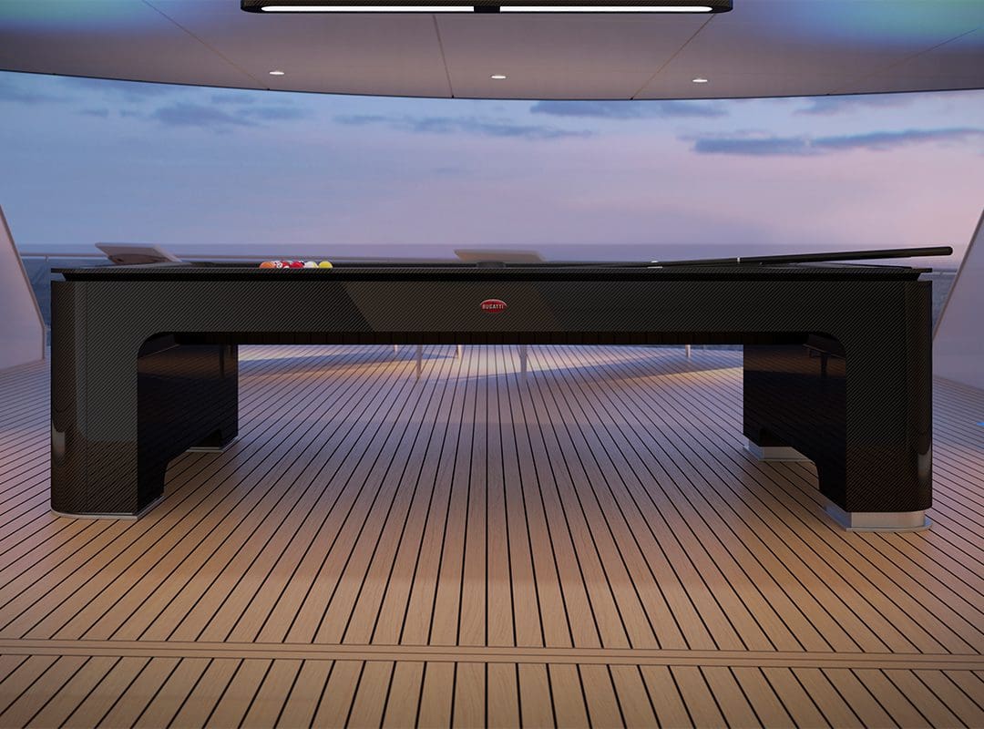 Bugatti Reveals Carbon Fiber Pool Table Engineered to Molsheim Standar ...