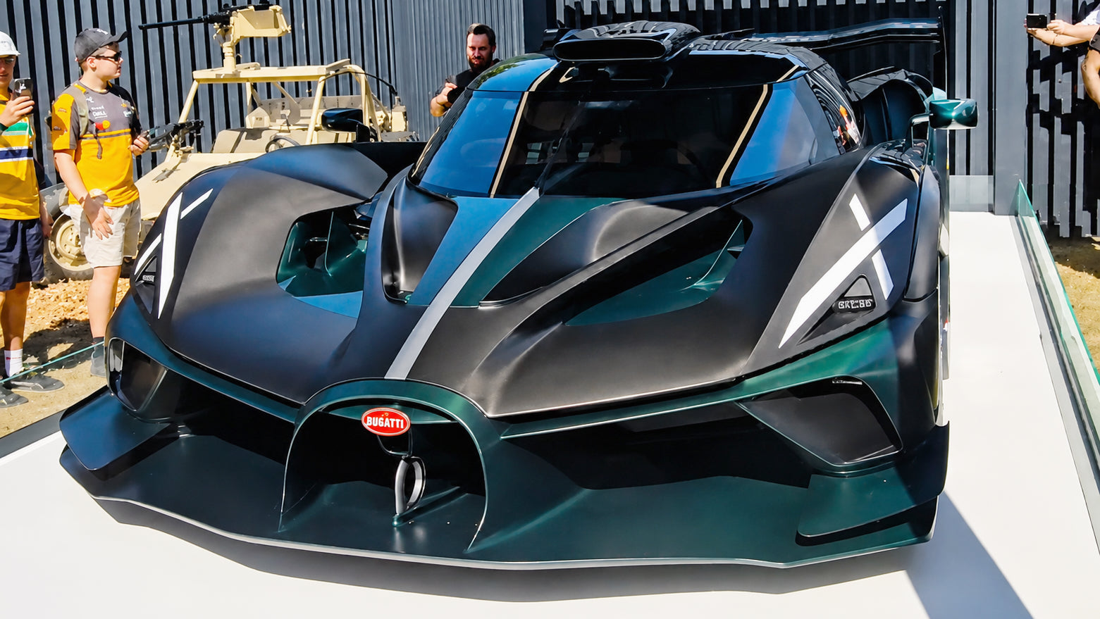 First Street-Legal Bugatti Bolide Breaks Cover At 2026 Goodwood Festival of Speed