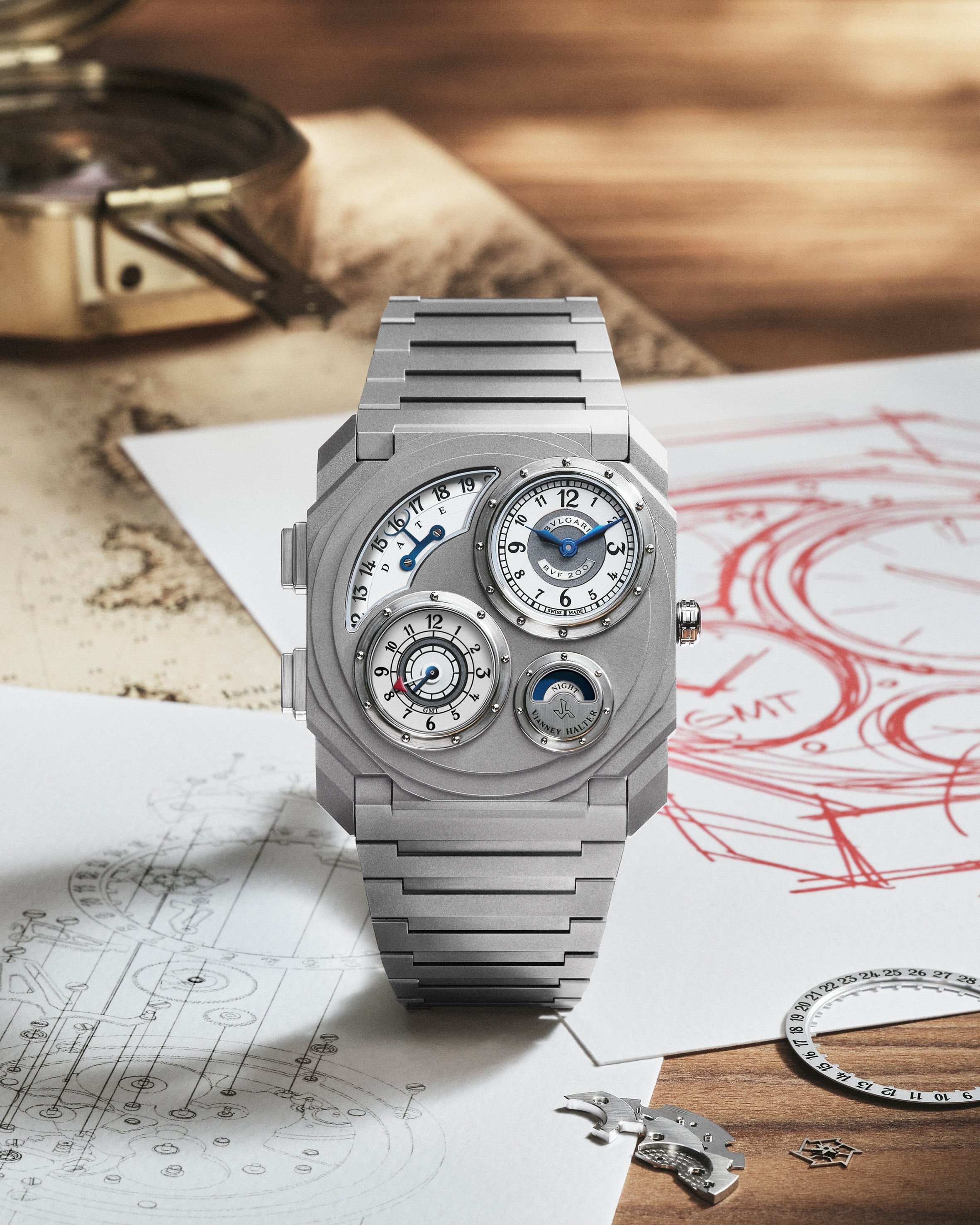 Titanium Takes Center Stage for Bvlgari’s at Geneva Watch Days