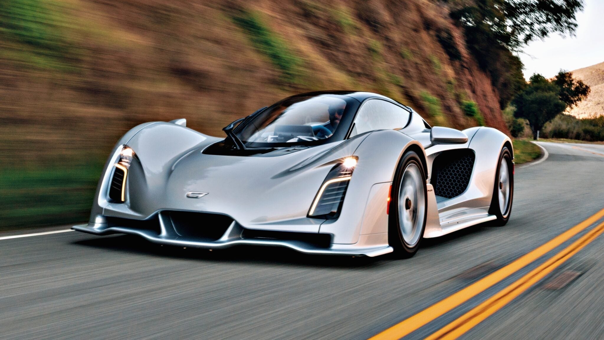 Reddick Brown Ford Gets A Sneak Peek At Shelby's 2024 Super Snake