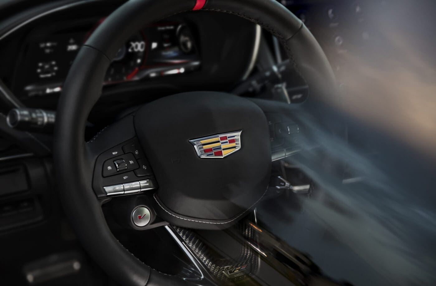 Cadillac-V-Series-Blackwing-Steering-Wheel-Teaser