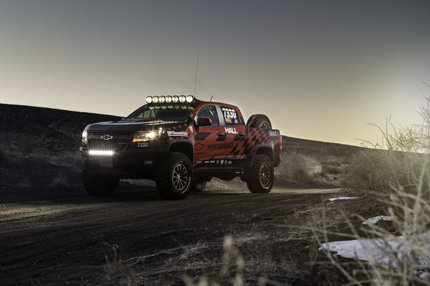 Chevrolet introduced 15 factory race components developed by Che