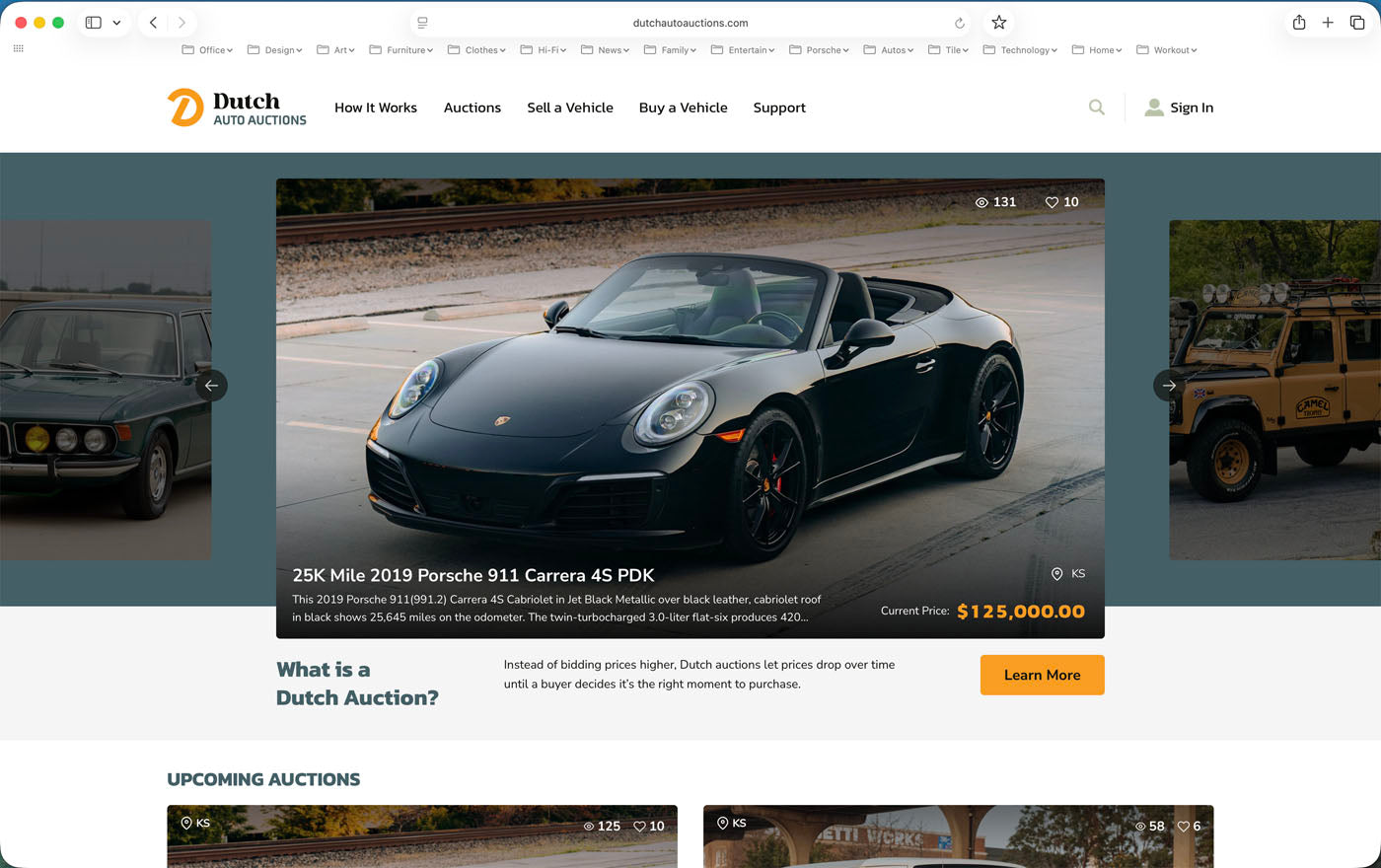 Dutch Auto Auctions Launches A New Online Marketplace
