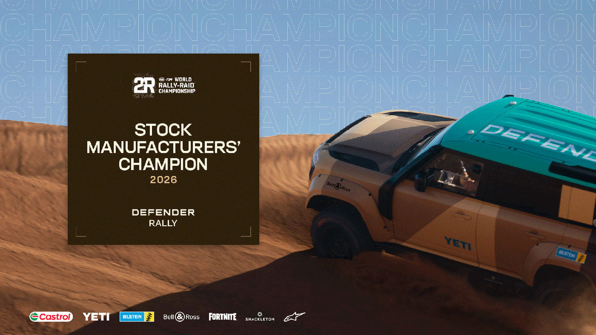 Defender Rally Wins Stock Manufacturers 2026 FIA W2RC Championship