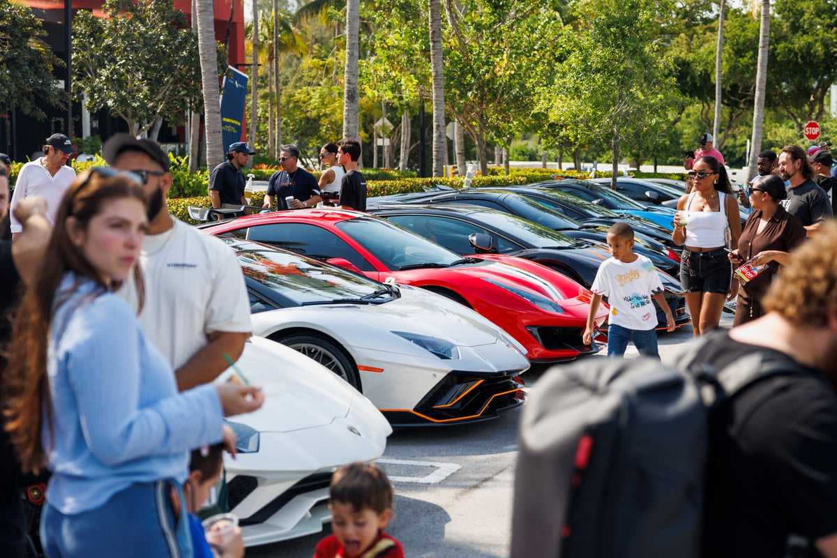 DRIVEN Cars & Coffee Makes Its Debut at The Abbey at Aventura