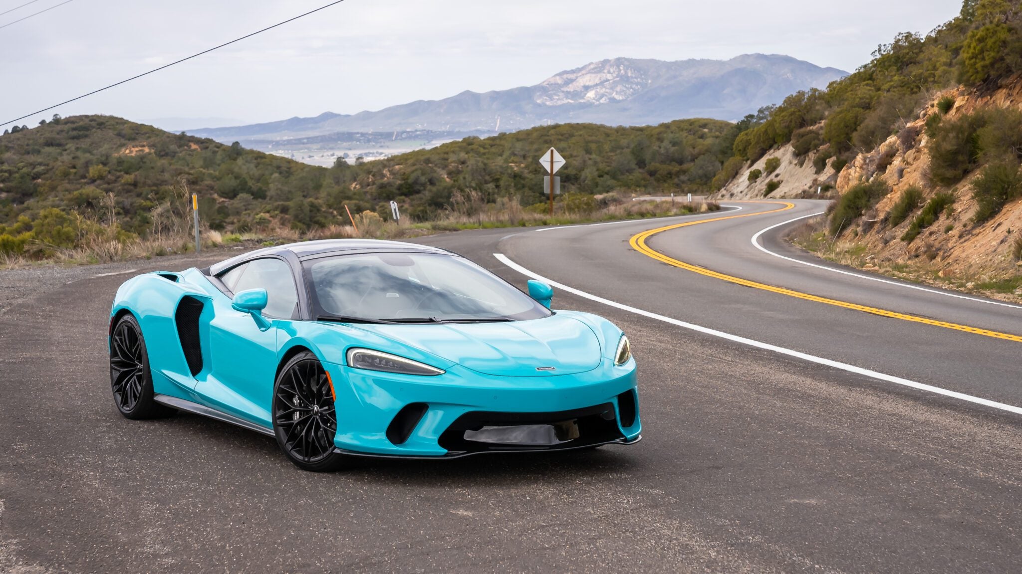 An image of a McLaren GT parked outdoors.