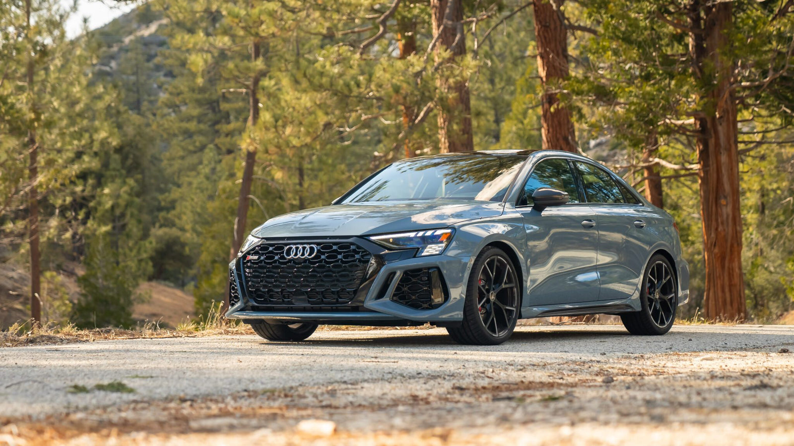 An image of an Audi RS 3 parked outdoors.