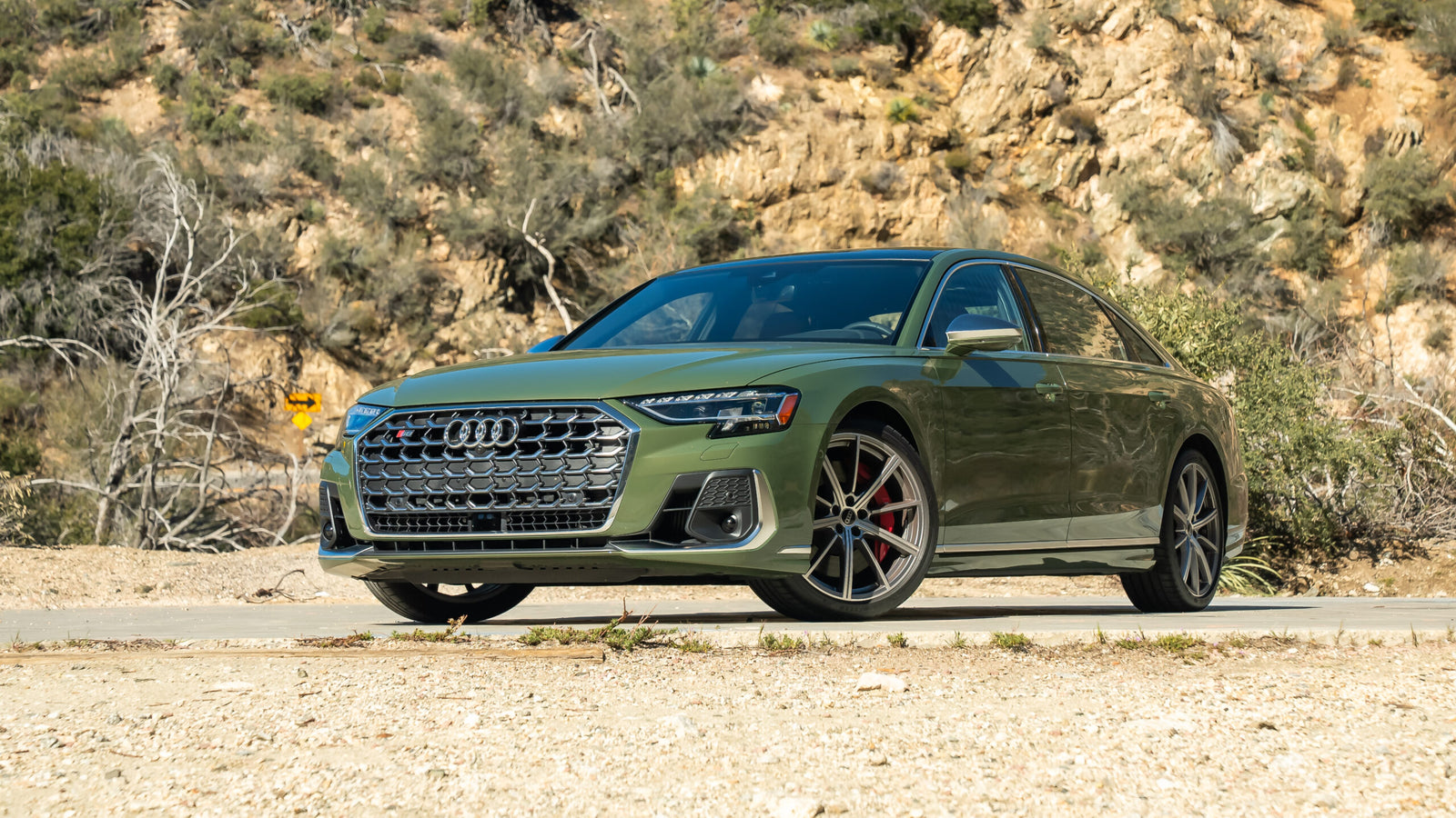 An image of an Audi S8 parked outdoors.