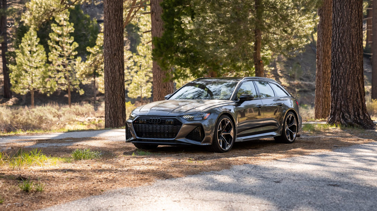 An image of an Audi RS6 Avant Performance parked outdoors.