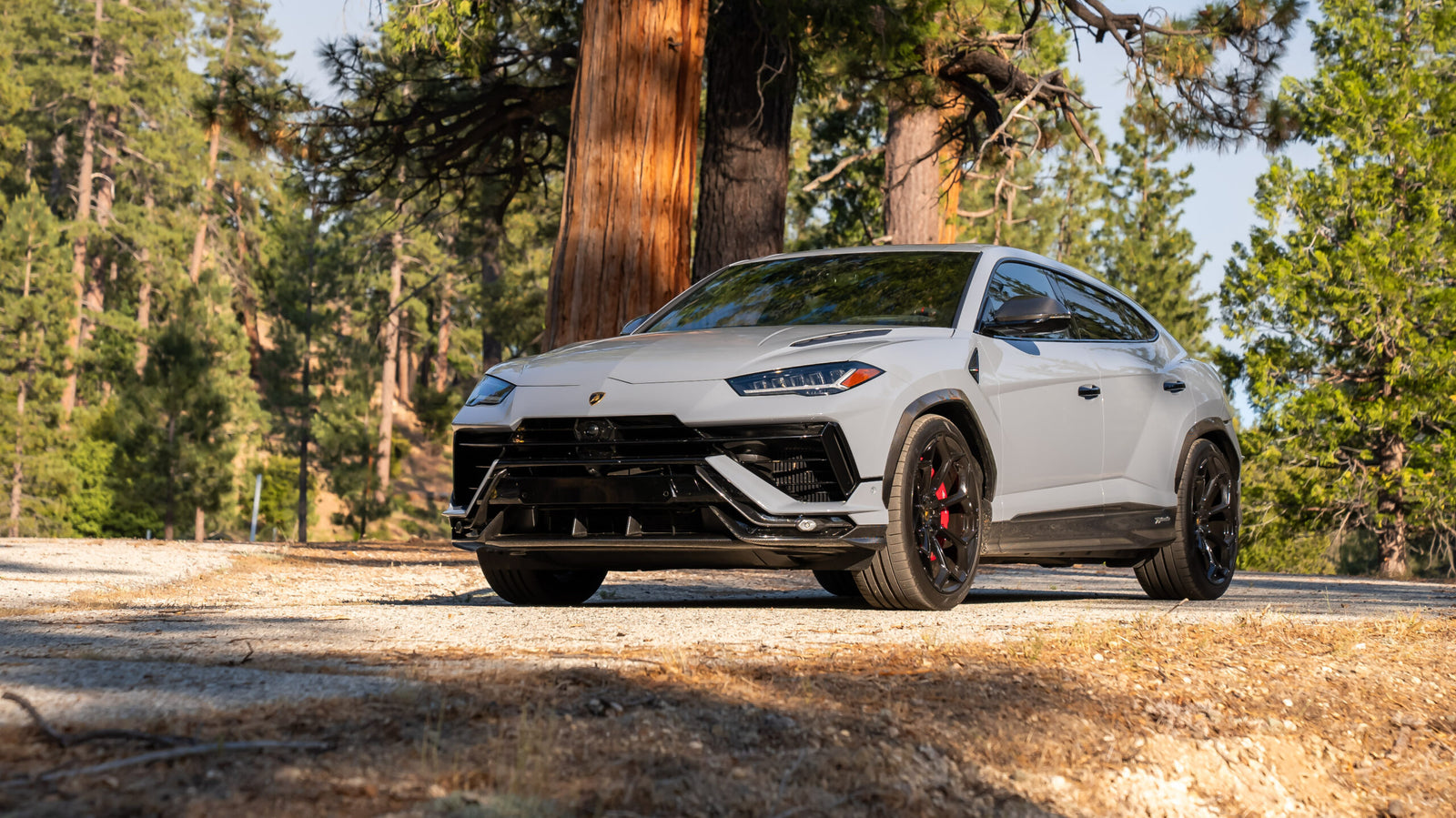 An image of a Lamborghini Urus Performante parked outdoors.