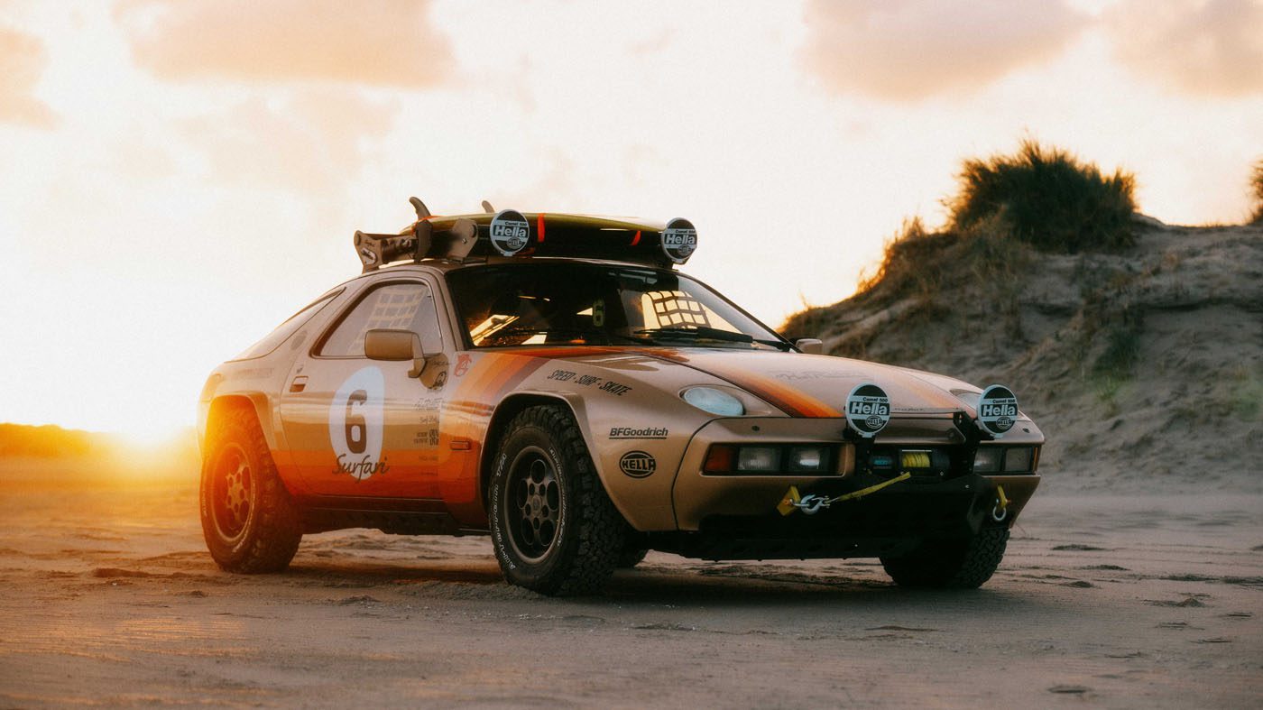 Father-And-Son Duo Turn A Porsche 928 'Surfari' Into A Beach Buggy