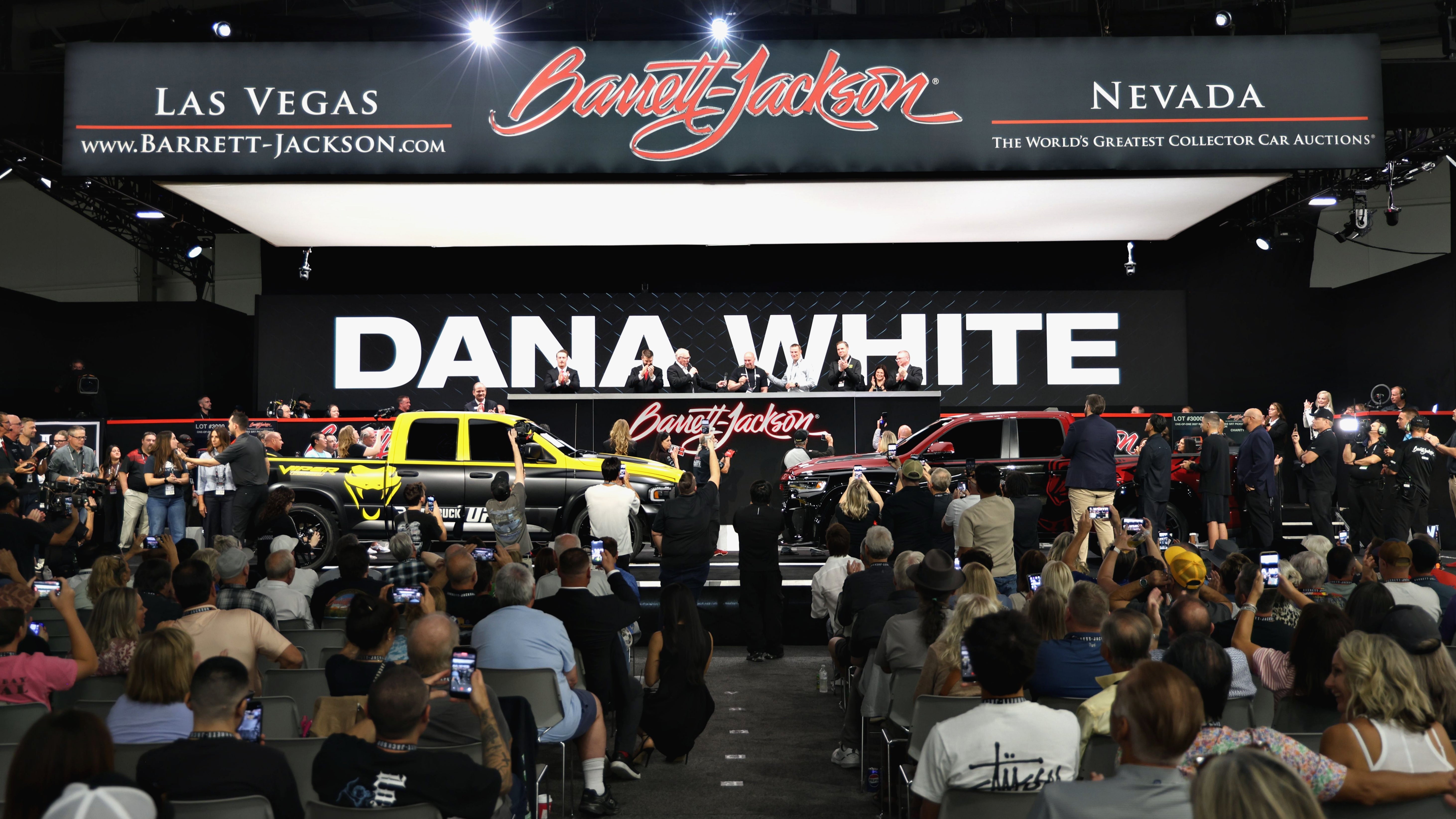 UFC’s Dana White Secures Two Ram Trucks With a $1.5 Million Charity Bi