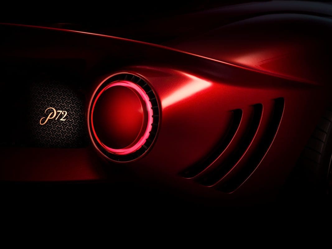 De Tomaso P72 Rear Light