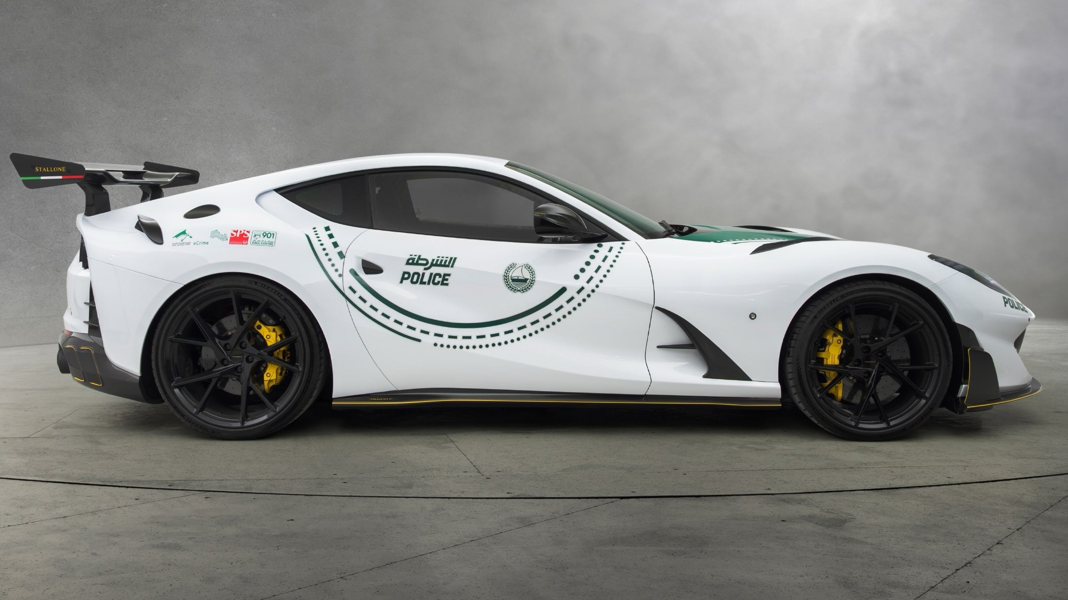 Ferrari 812 Superfast Becomes Fifth Mansory-Built Car to Join Dubai Police’s Patrol Fleet