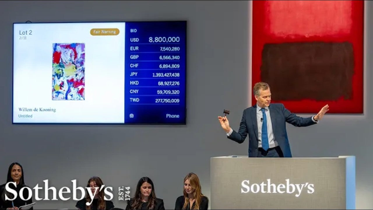 Sotheby’s New York Spring Season Reaches $908.6 Million With Record-Breaking Art Sales