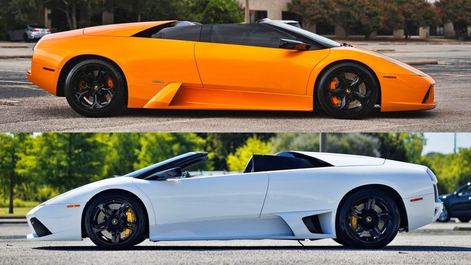 Two Manual-Converted Murciélago Roadsters For Sale at Earth MotorCars