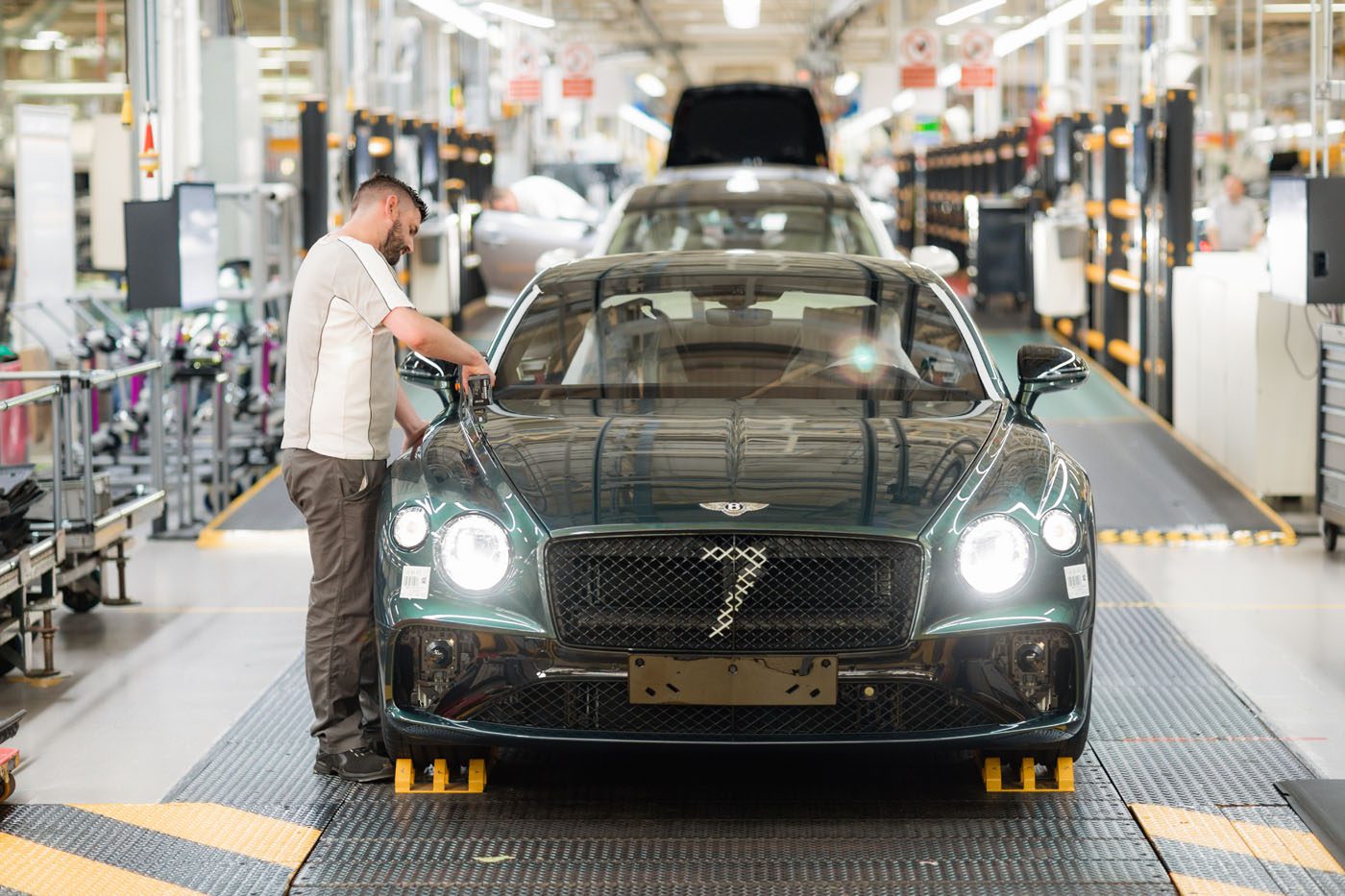 May 2023 Crewe , Cheshire Bentley Motors